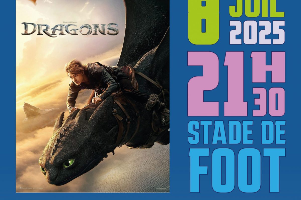 8 juill – Dragons – Ciné plein air – Un bel été à Pignans 2025