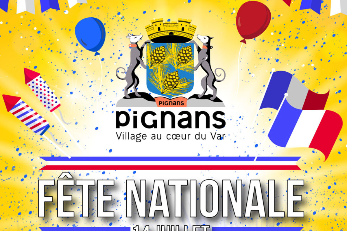 14 juillet – Fête Nationale – Un bel été à Pignans 2024