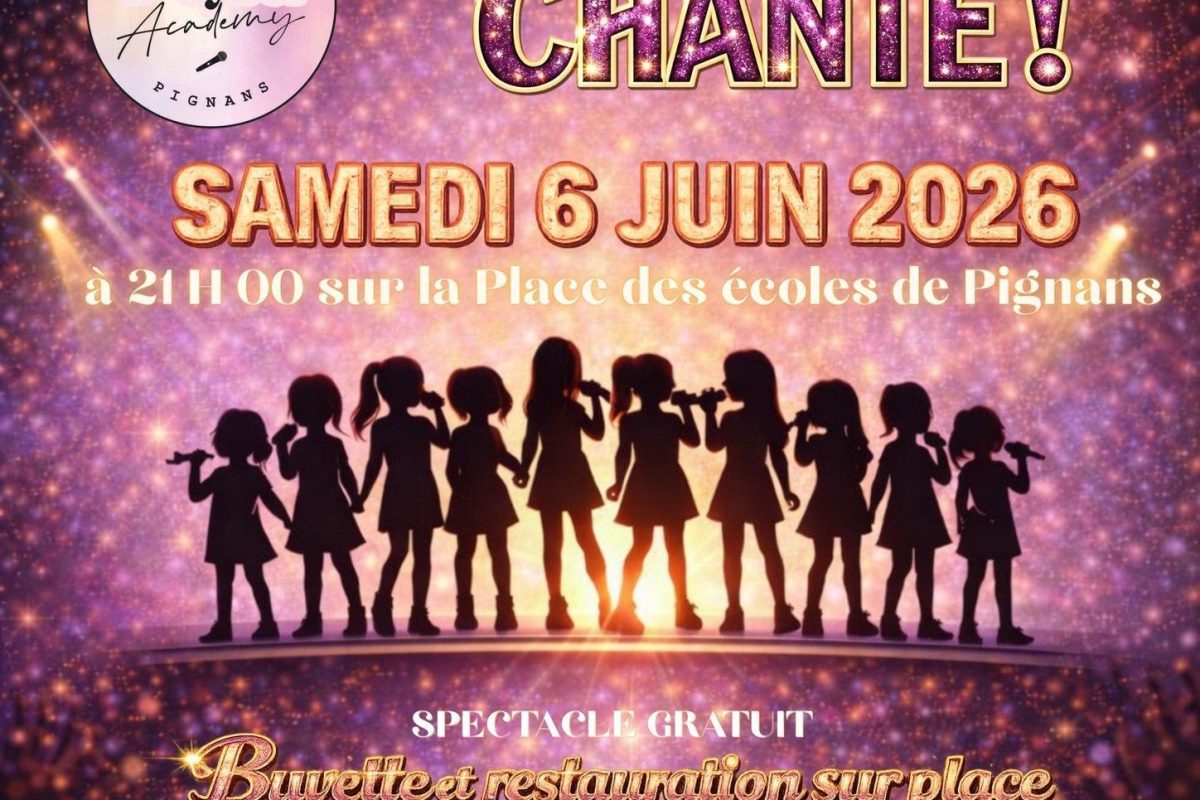 6 juin – spectacle musical : Chante !