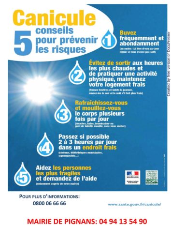 AFFICHE CANICULE