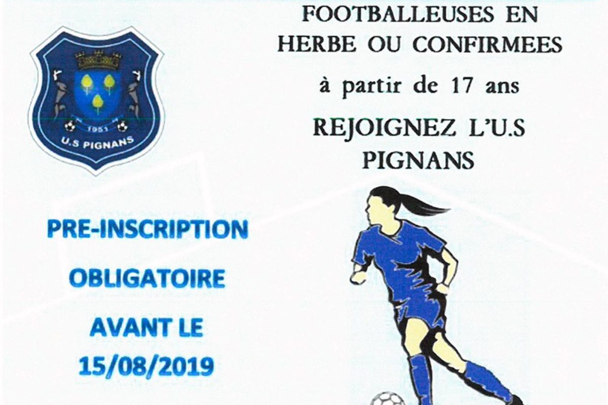 USP – Création d’une équipe féminine – Saison 2019-20