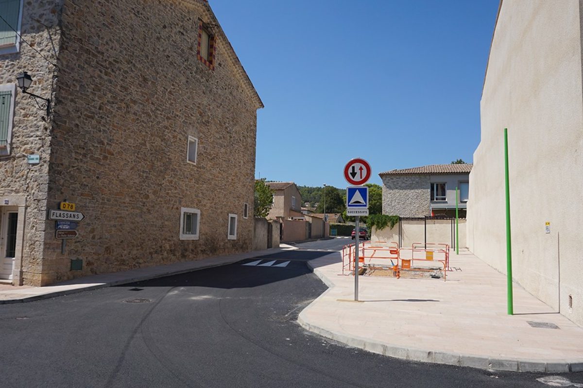 Rues des cliquesses rouverte à la circulation