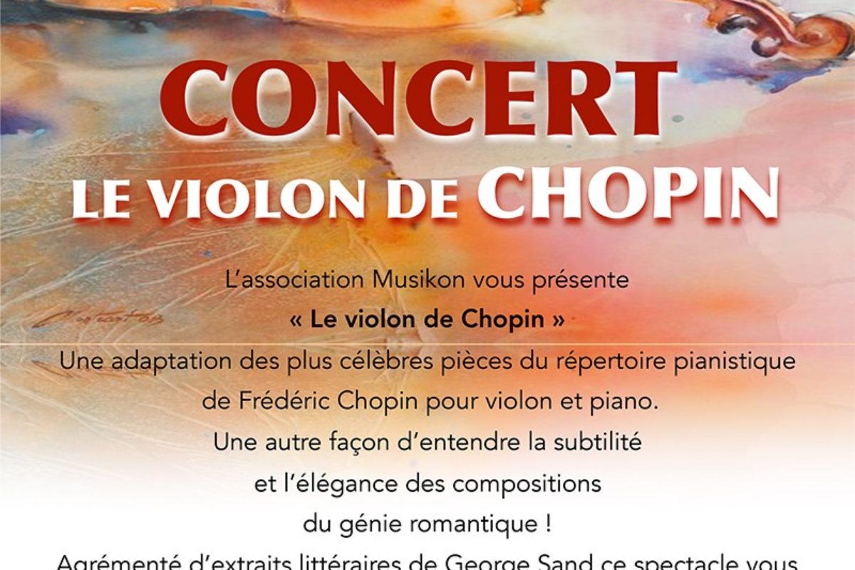 18 août – Concert de violon à la collégiale