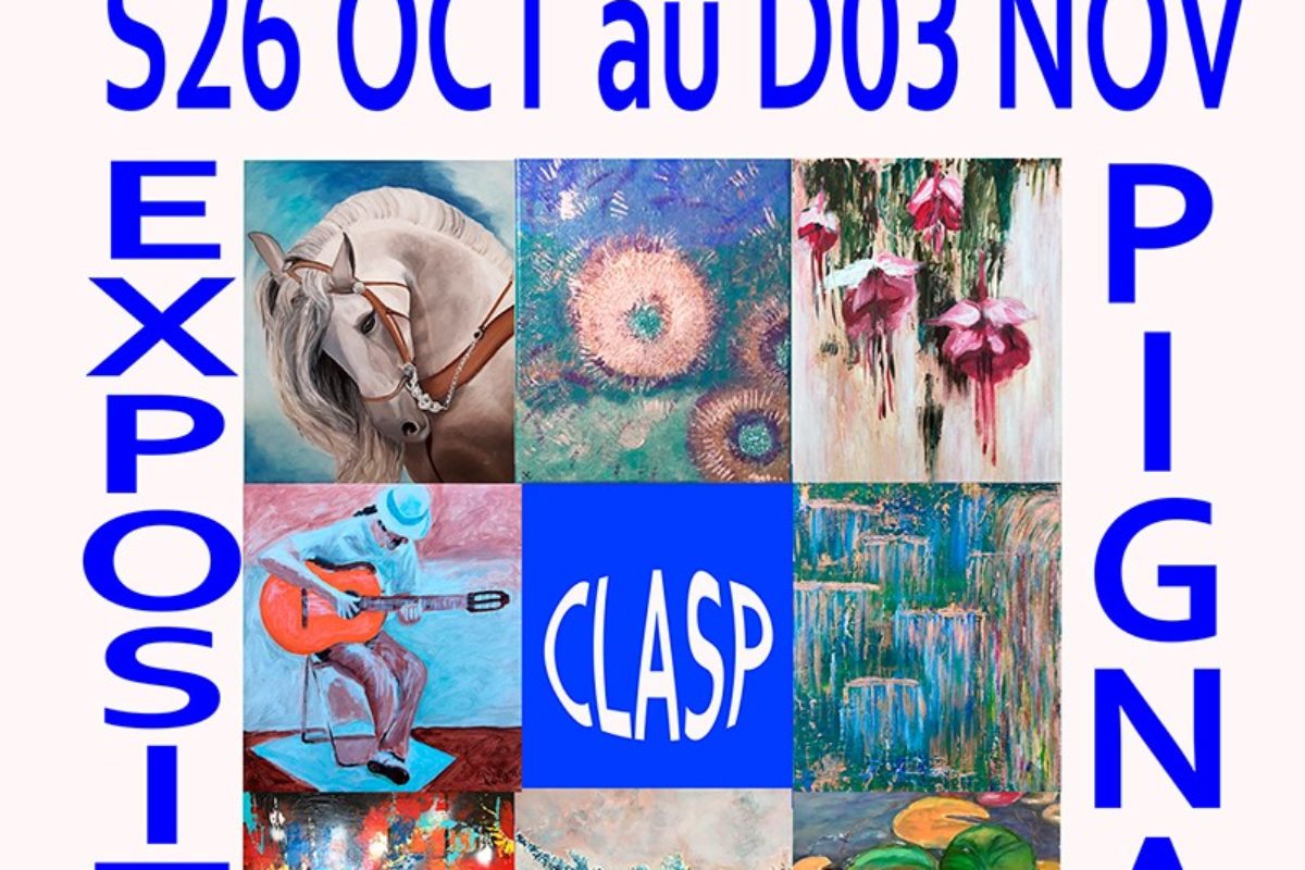 25 octobre – Inauguration exposition de peinture