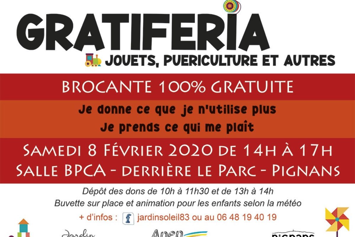 8 fév – Gratiferia