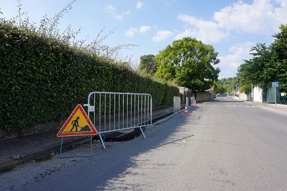 💧⚠️[Travaux] Rétrécissement temporaire de la rue des cliquesses