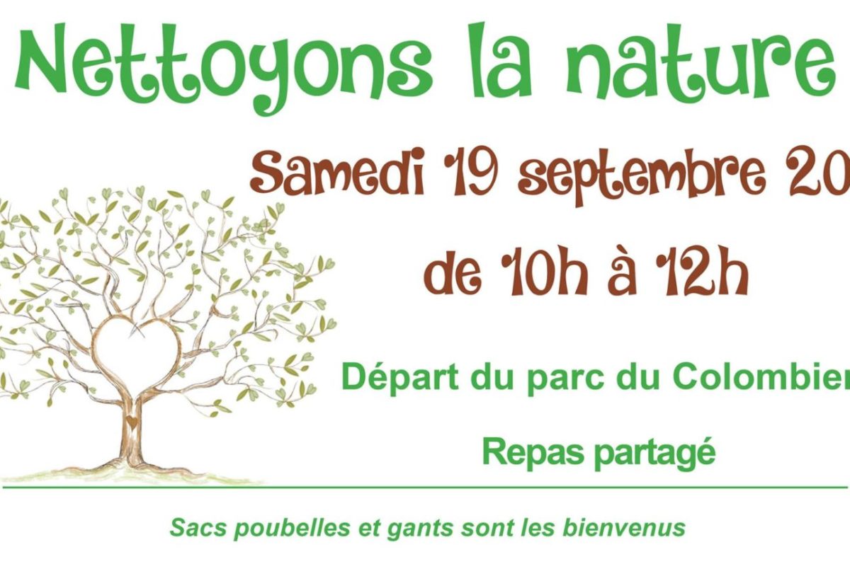 19 sept. – Jardin Soleil – Nettoyons la nature