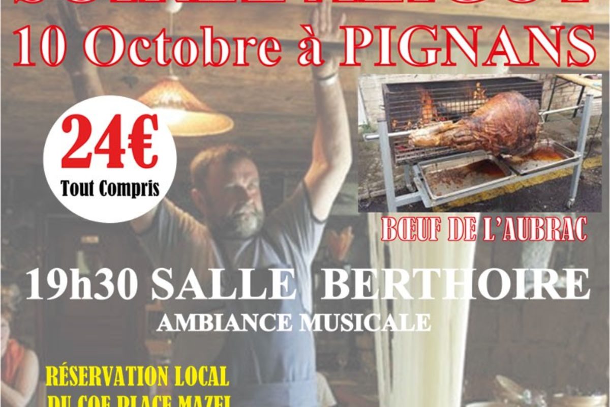 10 oct – [ANNULE] COF – Soirée Aligot