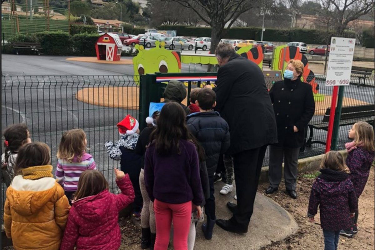 🐓Inauguration du parc du pré des aires