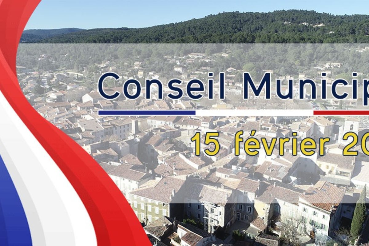 [Vidéo] Conseil municipal du 15 février 2021