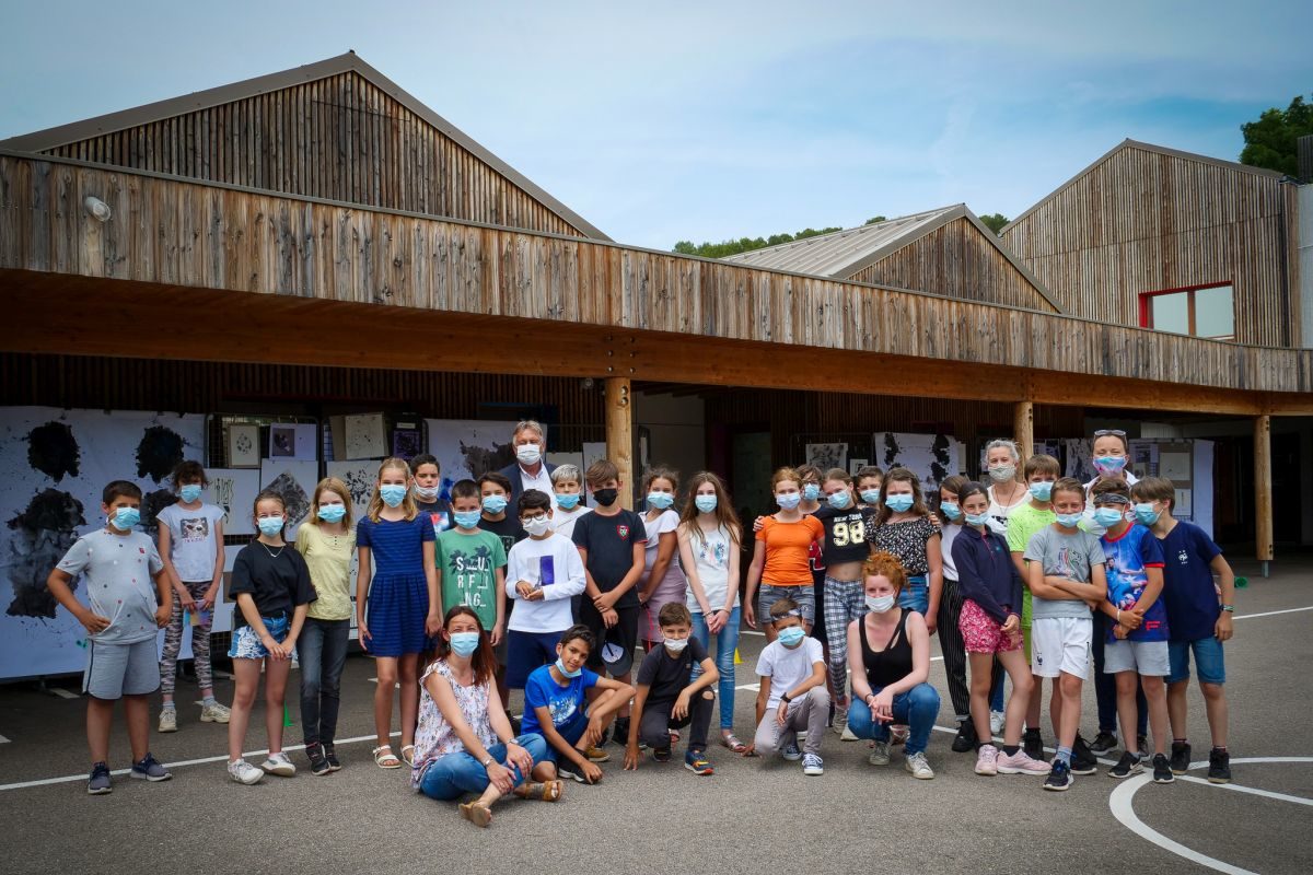 Exposition à l’école Marcel Pagnol – Tache pistache