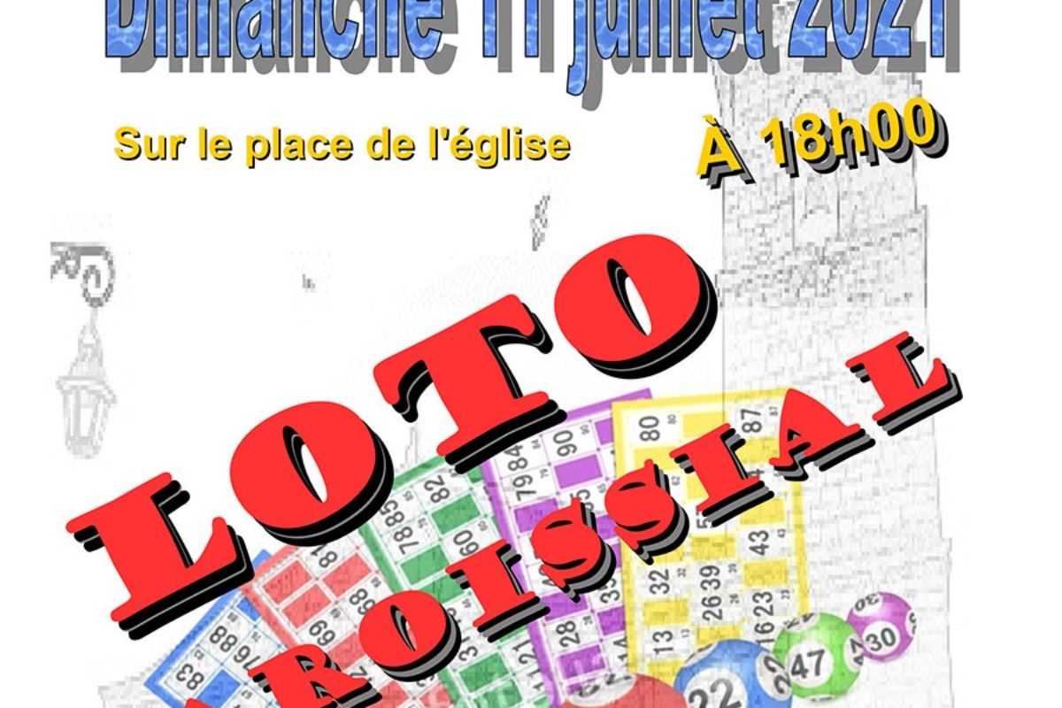 11 juillet – Loto paroissial