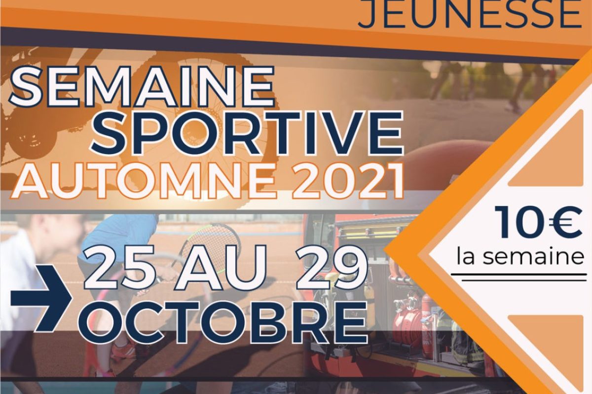 [ACTIVITÉS JEUNESSE] Semaine sportive automne 2021