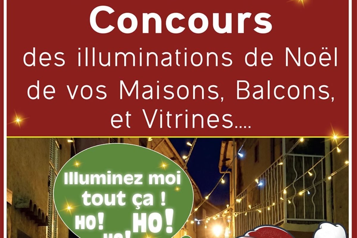 Concours d’illuminations de Noël 2021