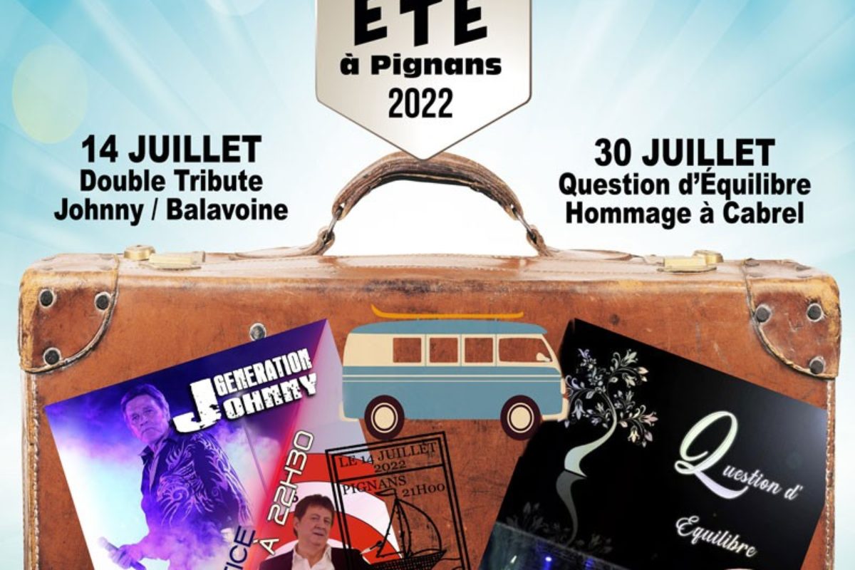 14 juillet – Concert tribute Johnny / Balavoine