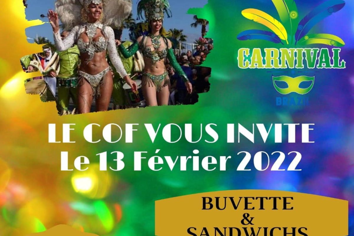13 fév. – Carnaval 2022