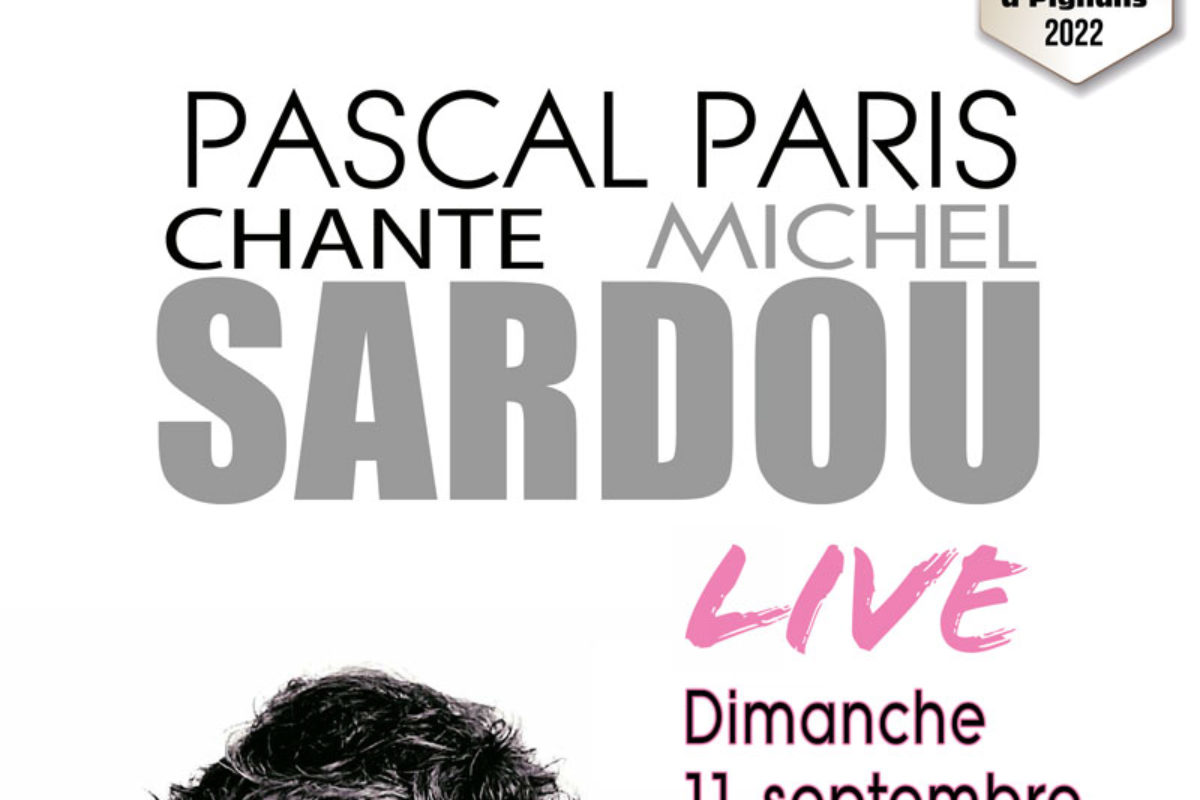 11 sept. – Concert pascal paris chante Sardou