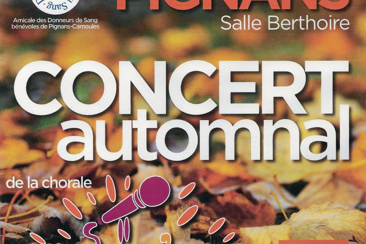 16 oct – Concert Automnal de la chorale Var ya son