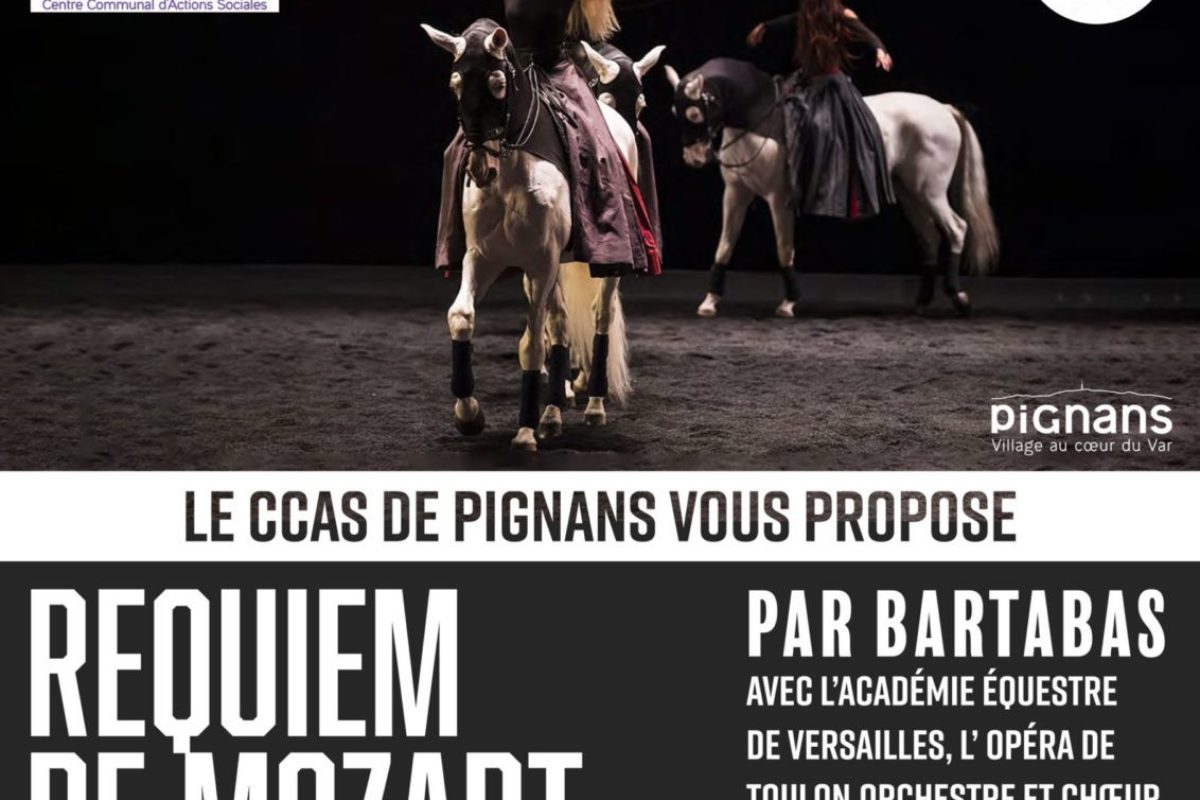 26 juillet – Requiem de Mozart par Bartabas à Châteauvallon