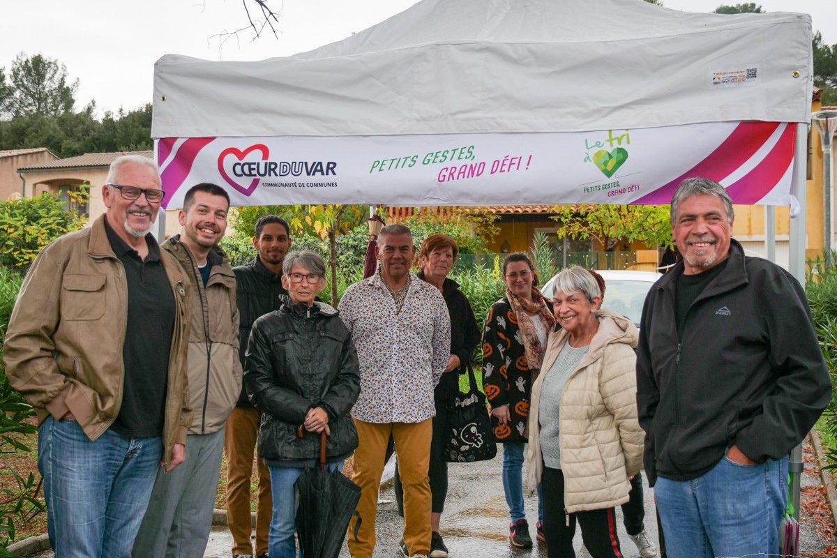 📷 Inauguration des composteurs partagés