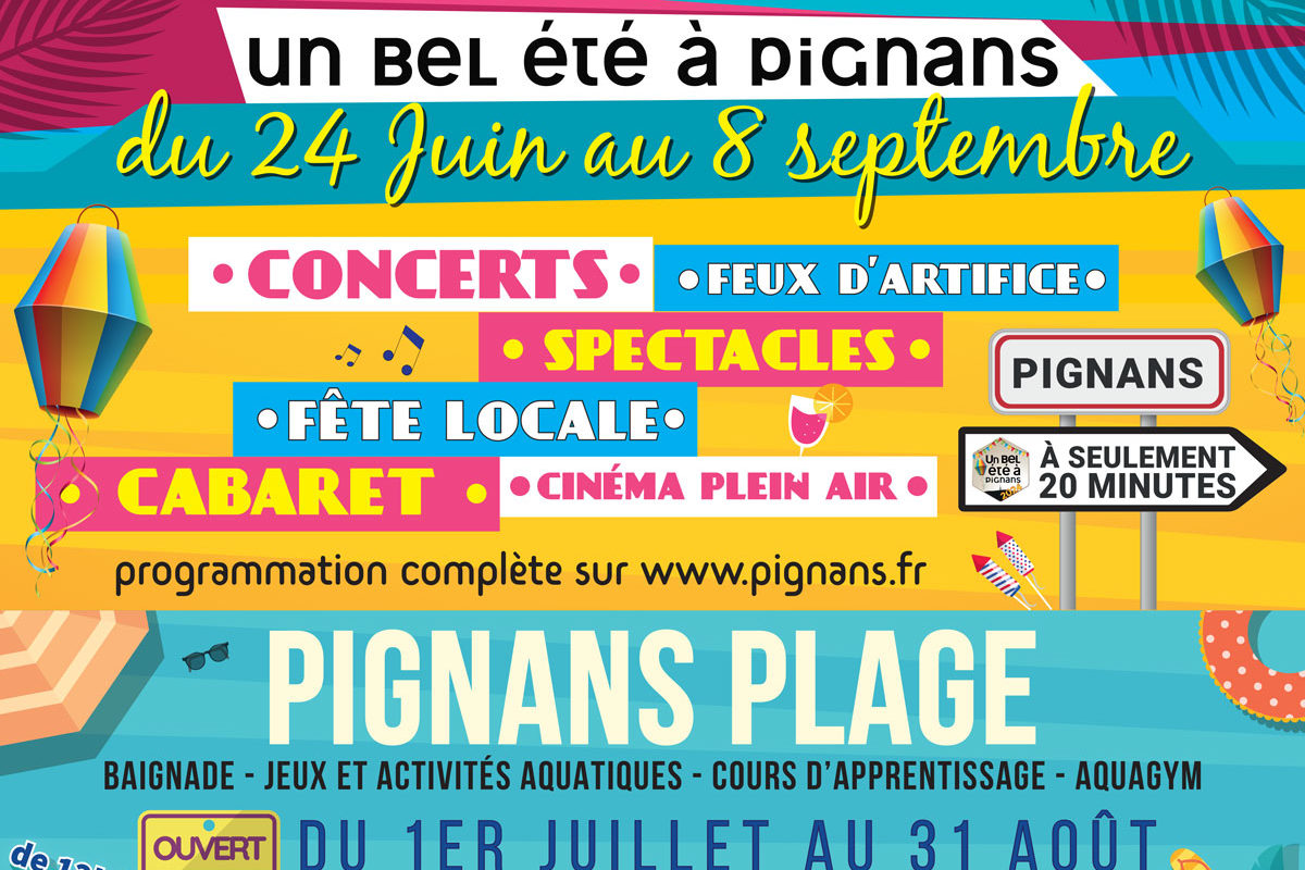 Un bel été à Pignans 2024 – Programmation complète
