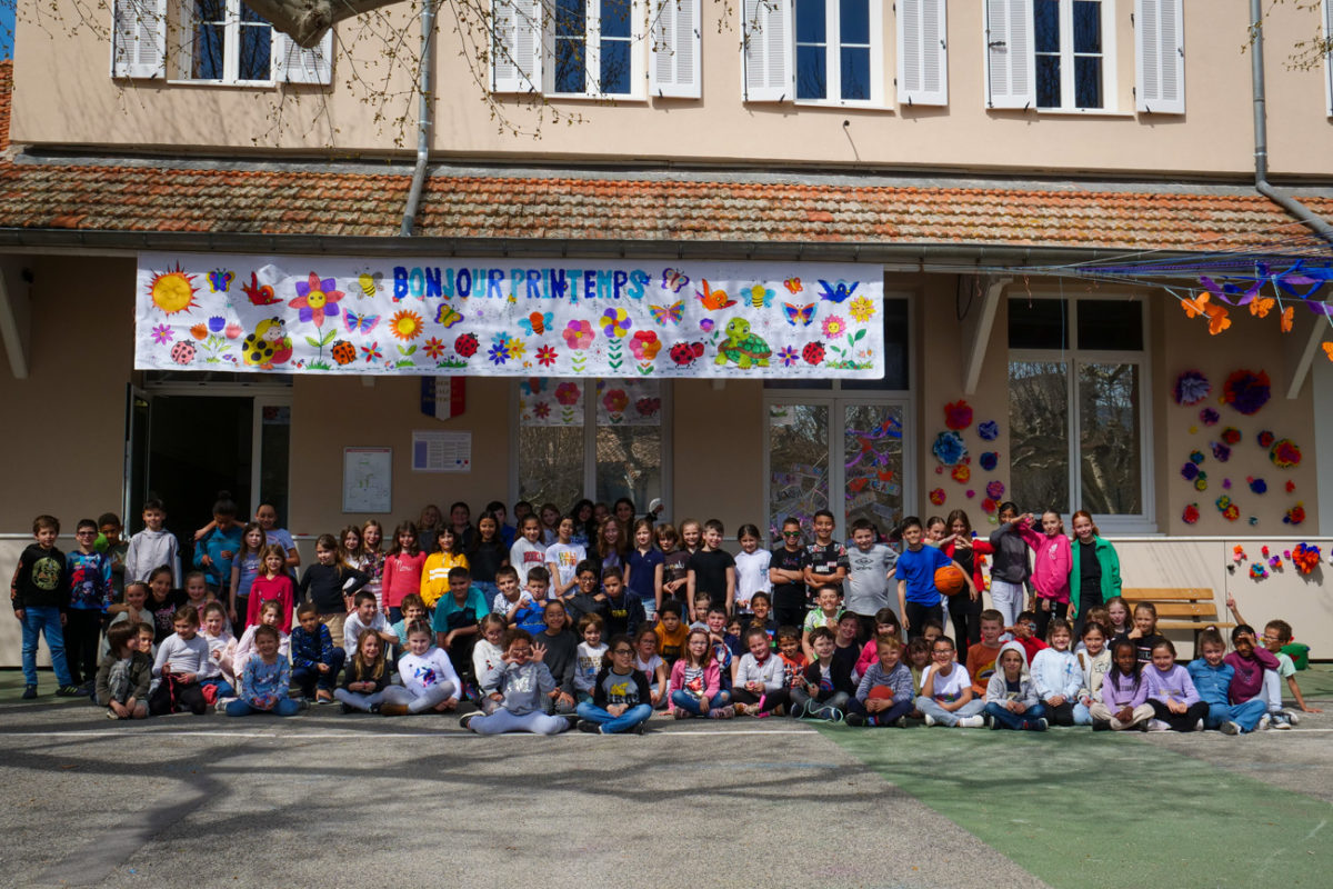 [Photos] Le printemps dans les écoles élémentaires