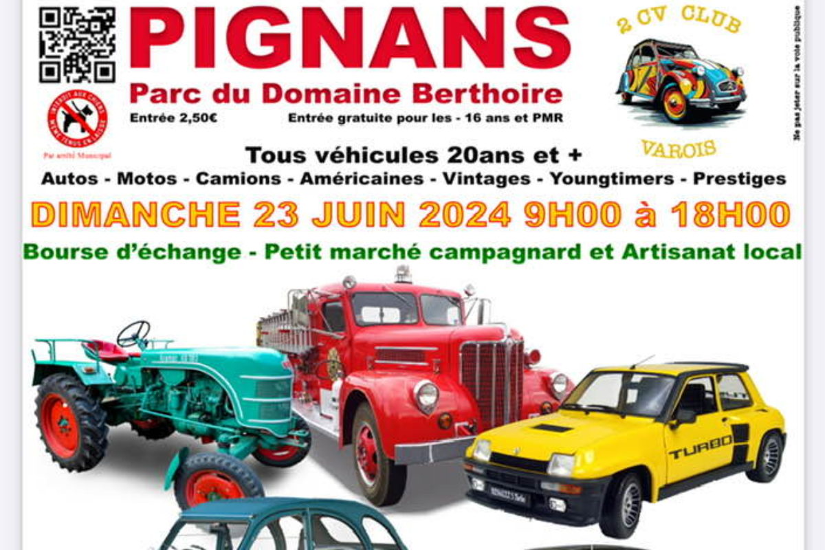 23 juin – 1ere foire exposition 2CV