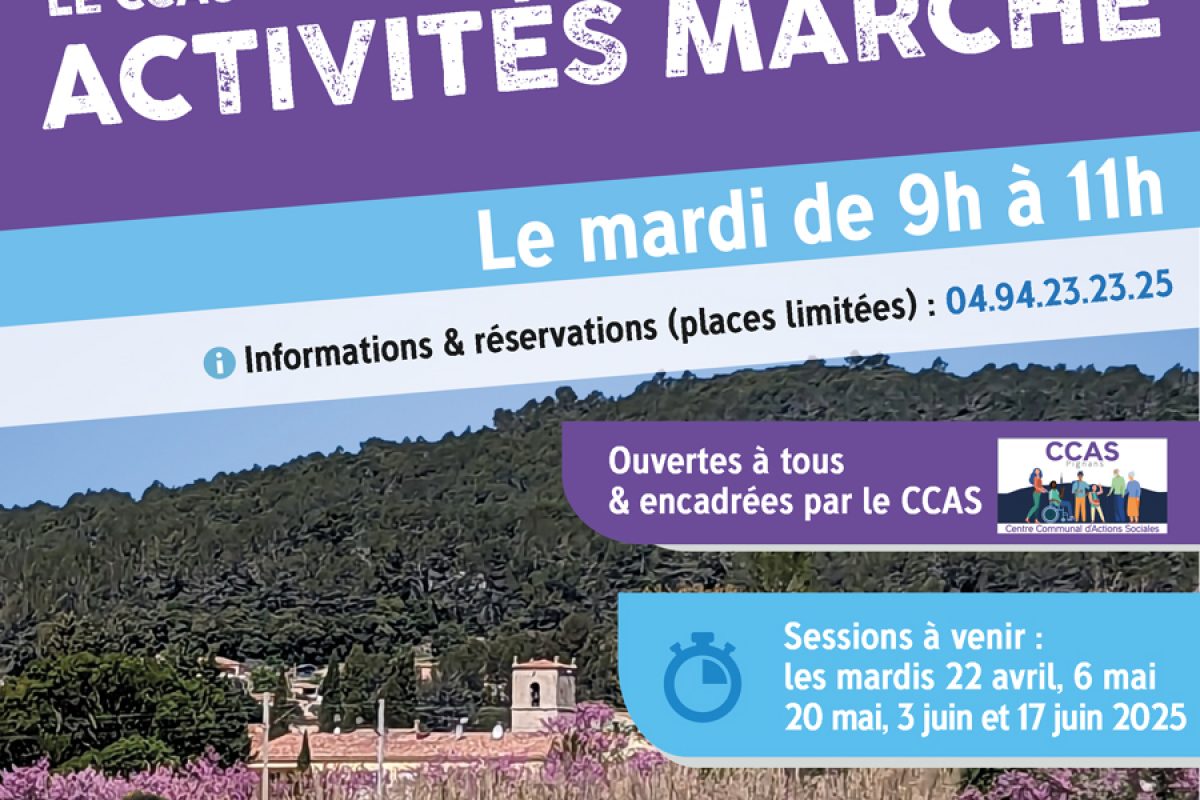 6 mai – Activité marche avec le CCAS