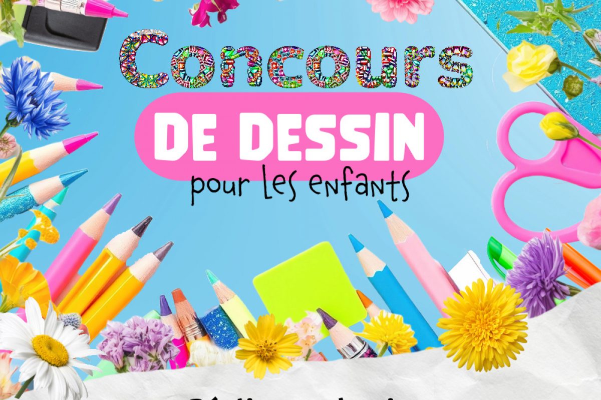 Concours de dessin « ton village fleuri »