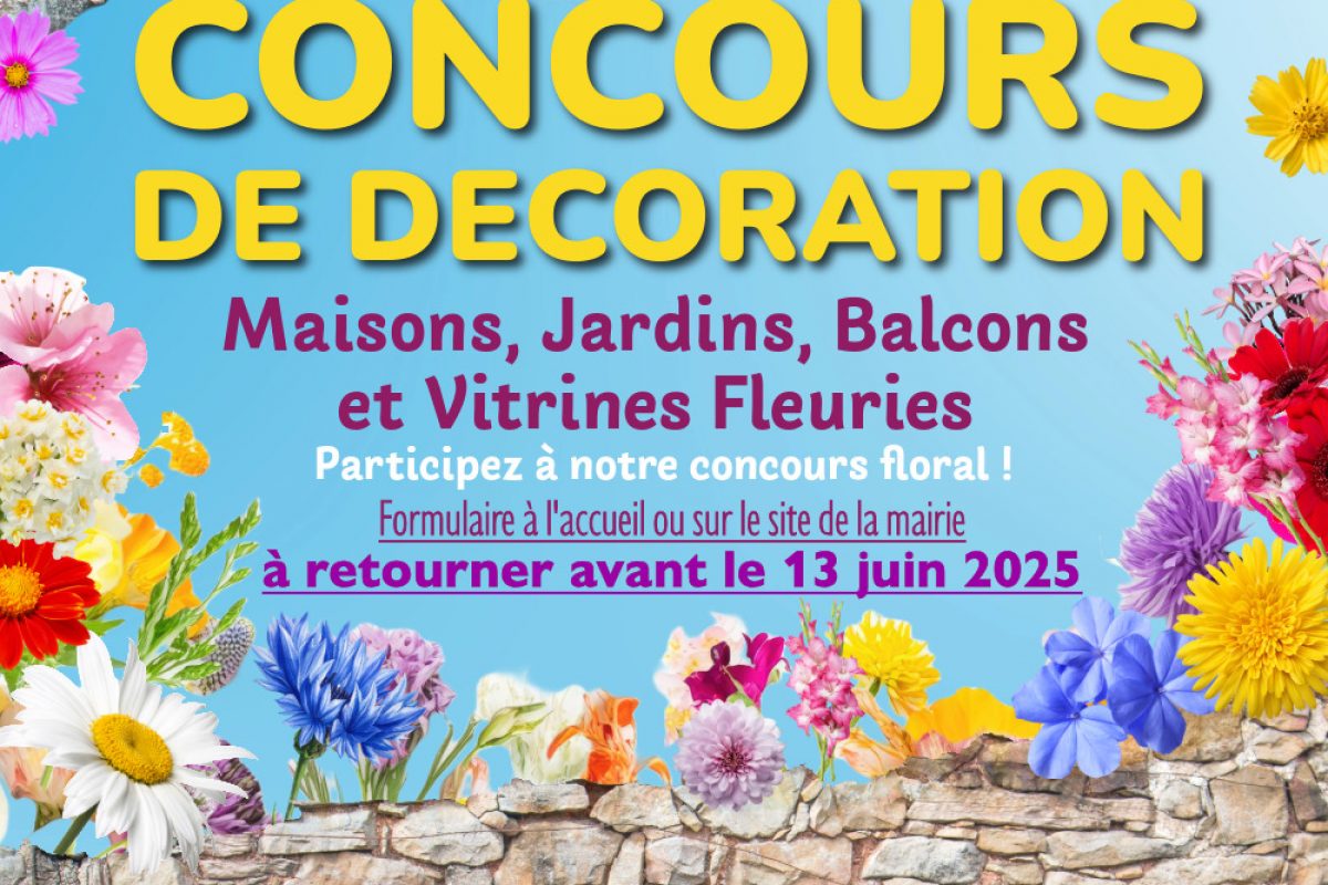 Concours de décoration « Village Fleuri »