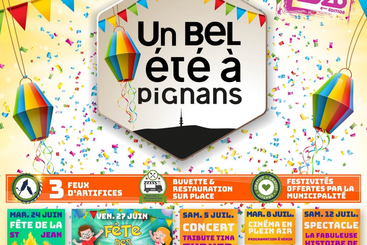Un bel été à Pignans 2025 – Programmation