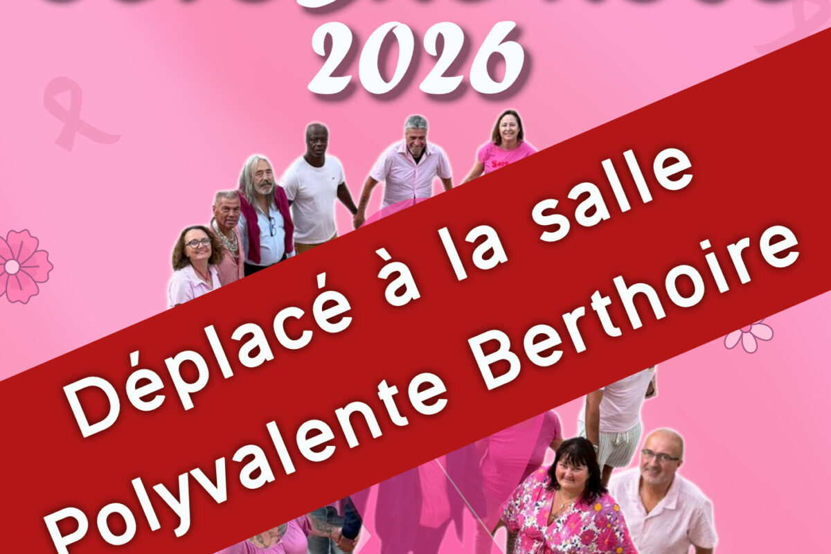 Octobre rose – Changement de lieu