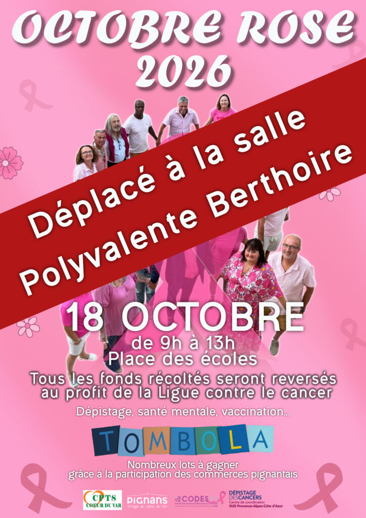 Affiche : 2026 affiche octobre rose copie