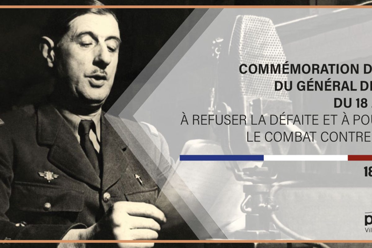 18 juin 2026 – Commémoration de l’appel du général de gaulle