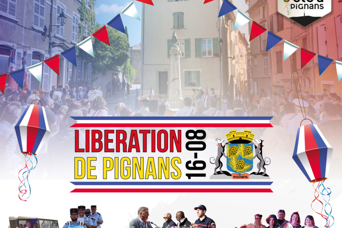 16 août – Libération de Pignans – Cérémonie et concert – Un bel été à Pignans 2026