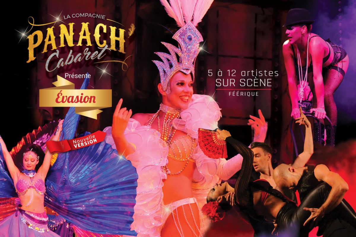 Sam 3 sept. : Spectacle Panach Cabaret – Thème Evasion