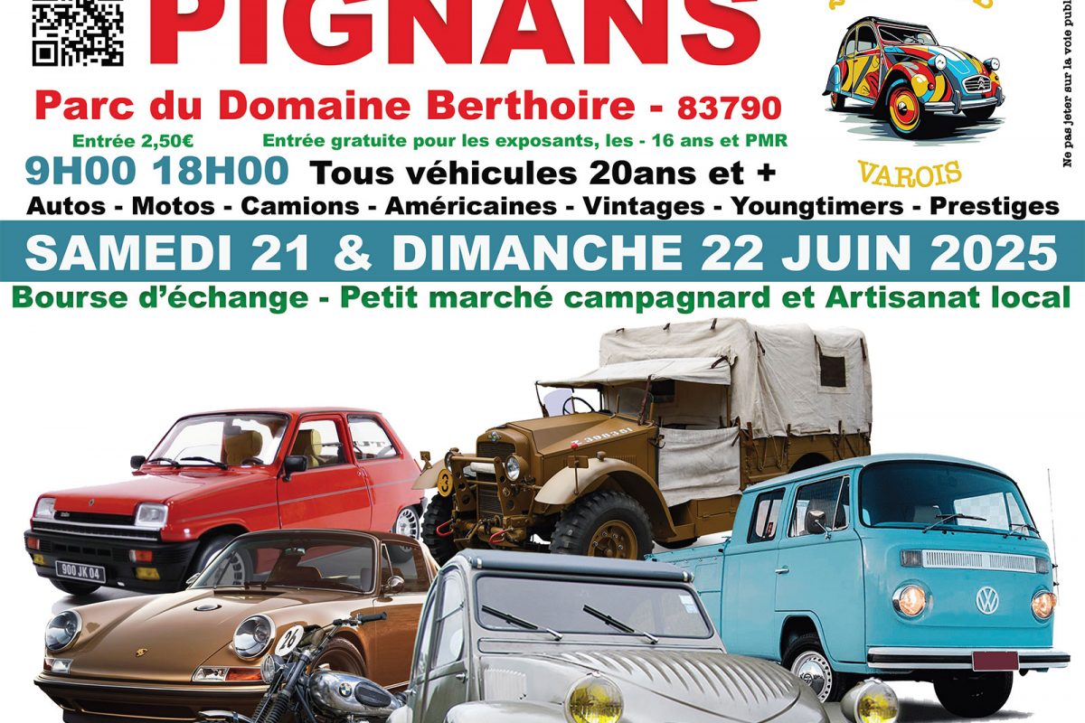 21 et 22 juin – 2e foire exposition de 2CV