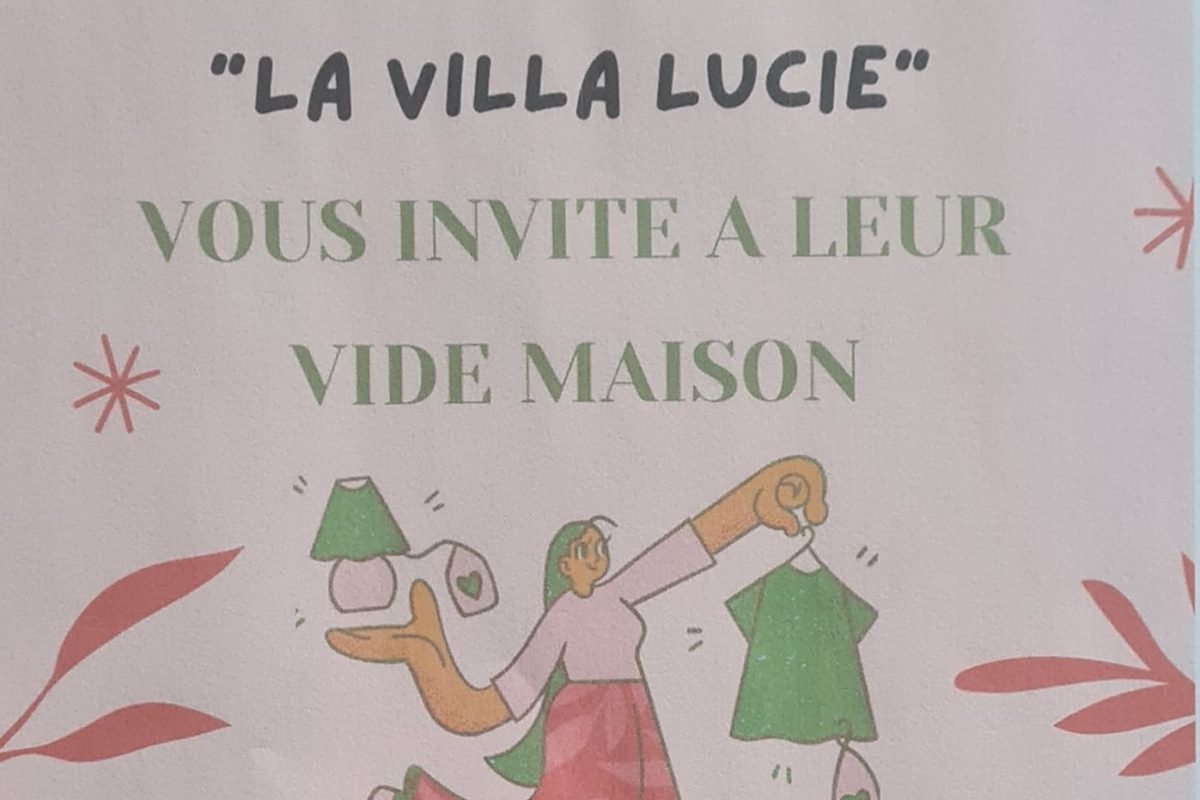 23 sept – Vide maison à la villa lucie