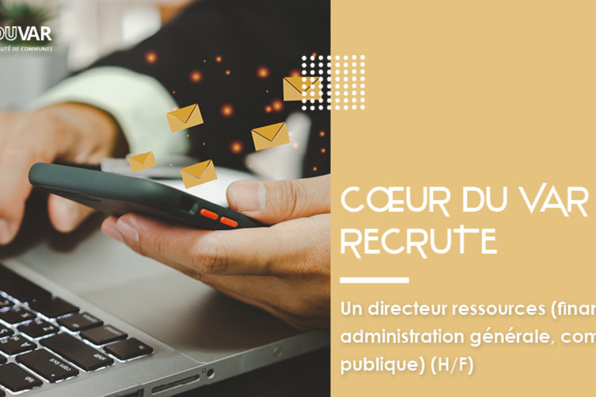 🧑‍💼 La communauté de communes de Cœur du Var recrute