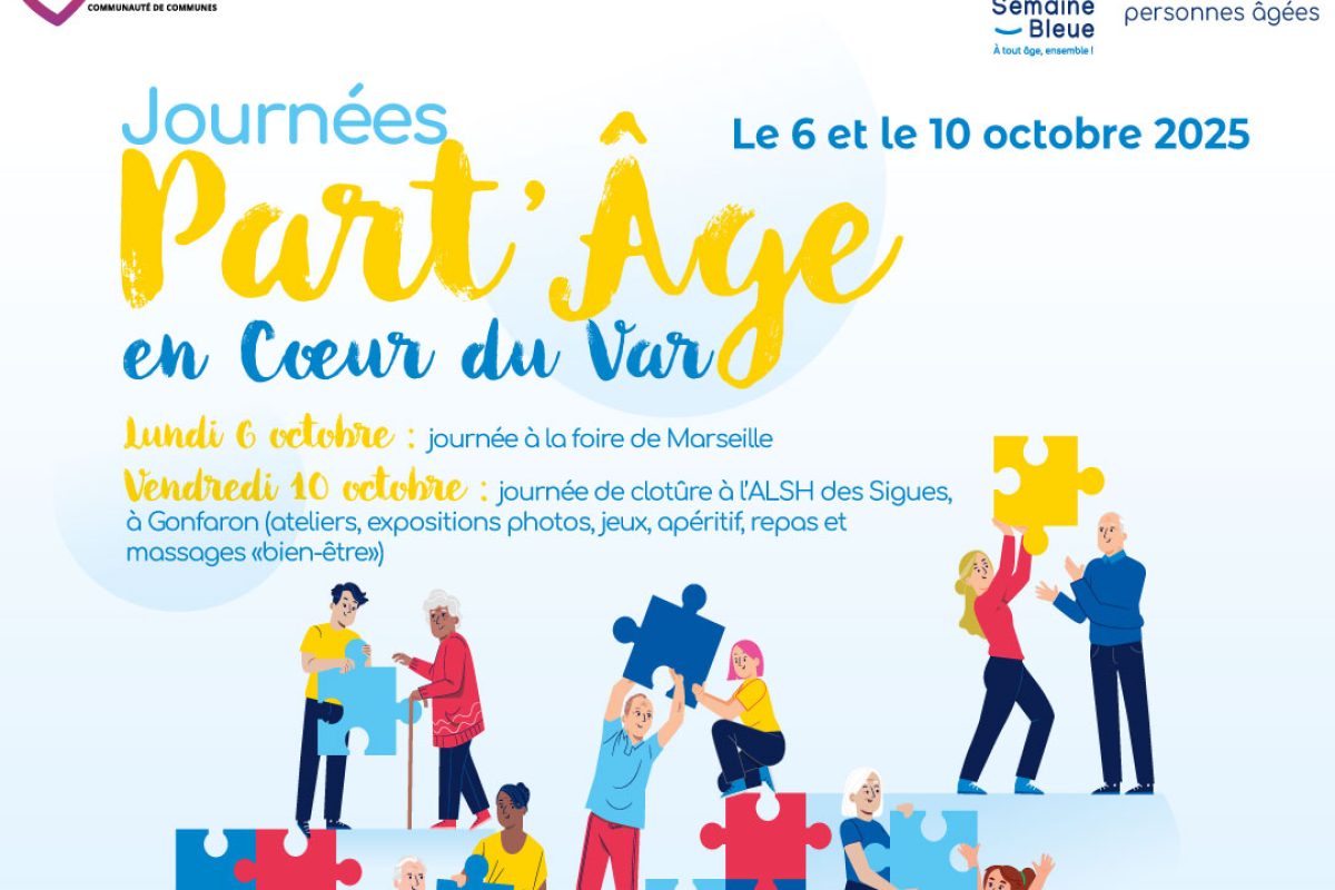 Semaine bleue – 6 au 10 octobre 2025