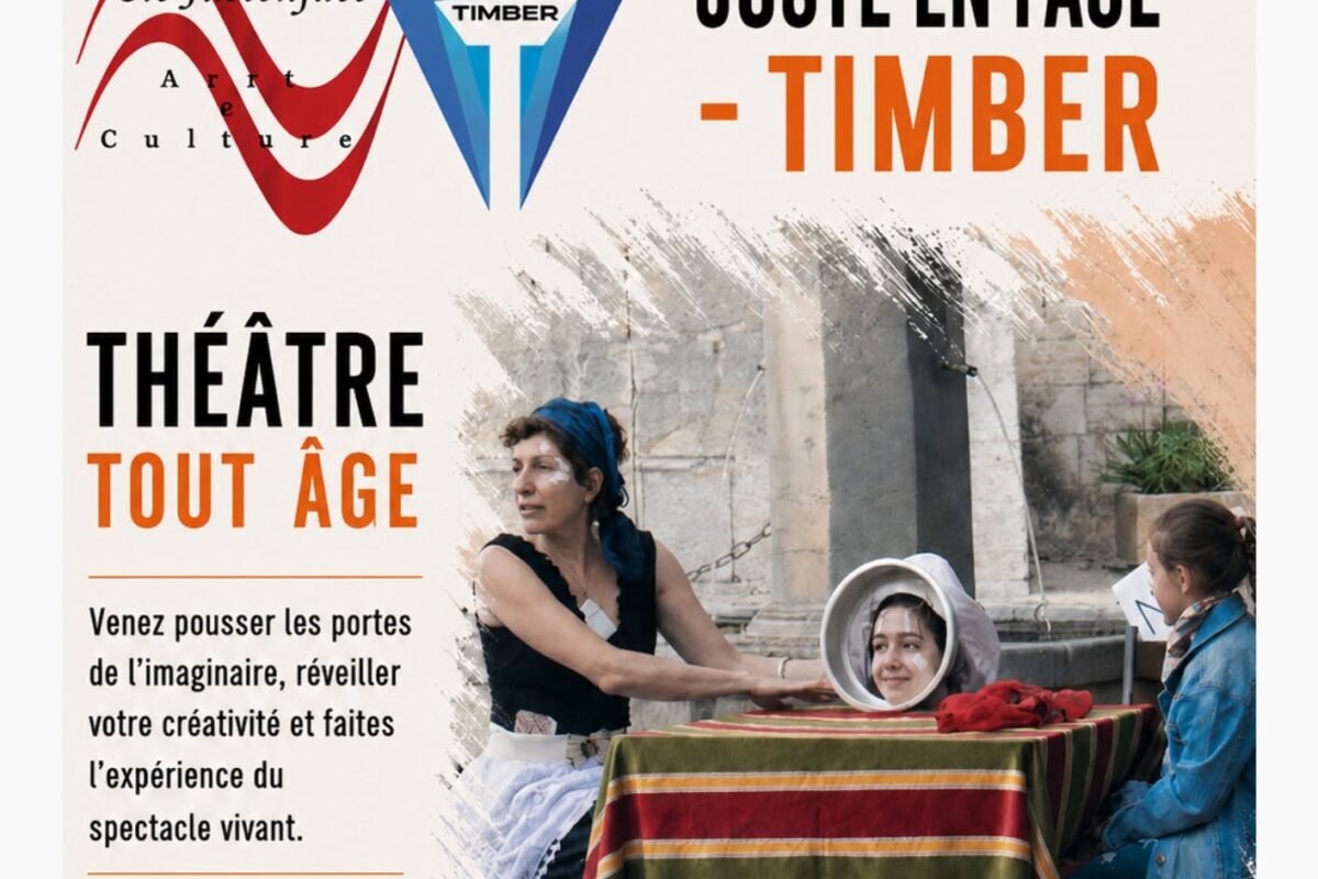 Théatre tout âge avec Juste en face – timber