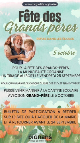 Affiche : Affiche fete des grands peres