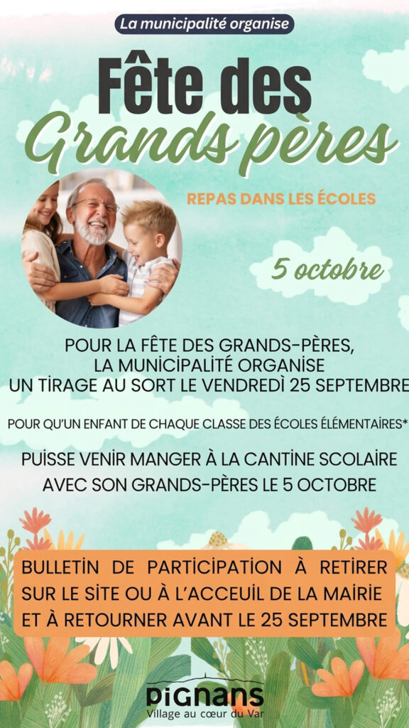 Affiche : Affiche fete des grands peres