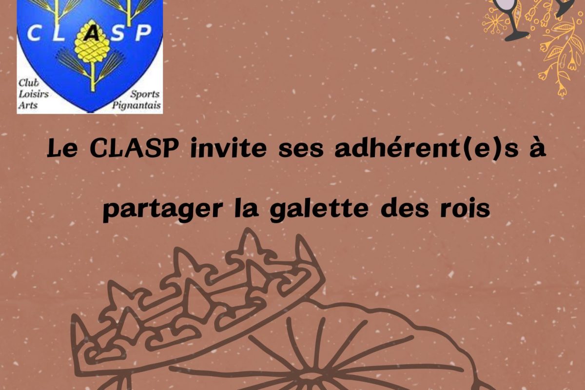 9 janv – Galette des rois