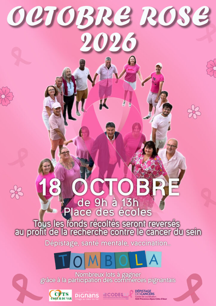 Affiche : Affiche octobre rose 2026