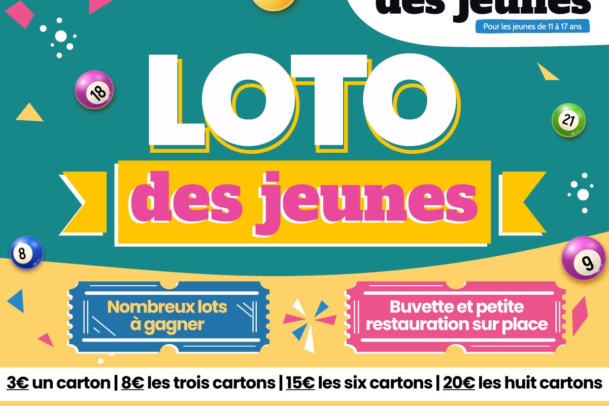 20 juin – Loto de la maison des jeunes de Pignans
