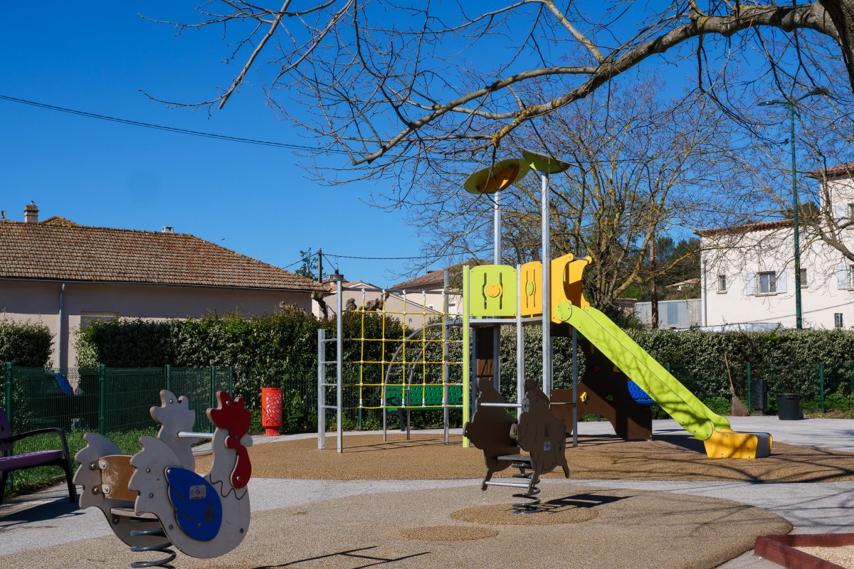 Réouverture de l’aire de jeux