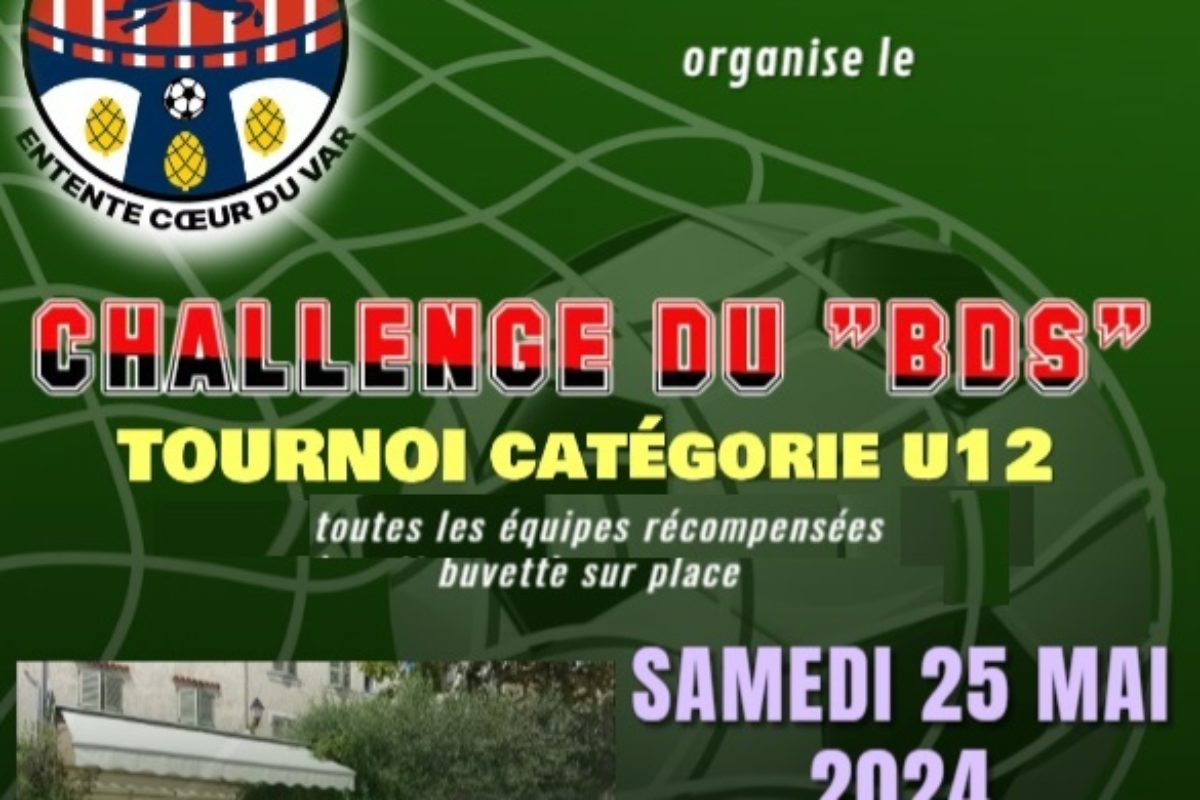25 mai – Tournoi de foot – Challenge BDS