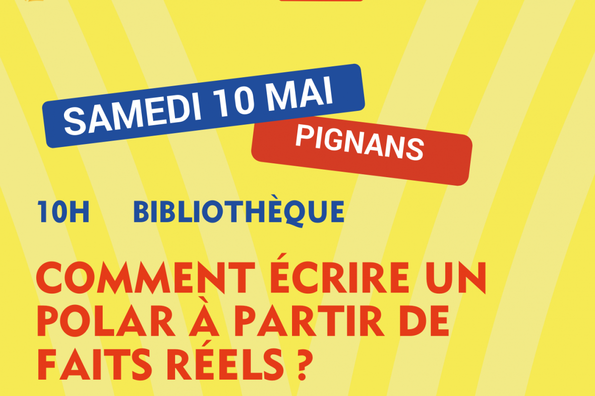 10 mai – Festival littéraire – Rencontre avec Pascal Marmet