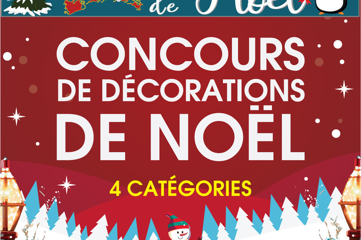 Concours de décorations de Noël 2024